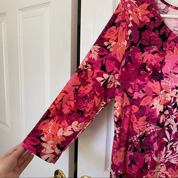 Croft & Barrow floral top - Picture 6 of 8